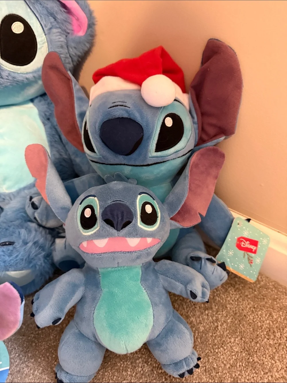 Stitch Plush Collection - Blue with Pink Ears